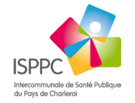 Logo of the Intercommunale de Santé Publique du Pays de Charleroi