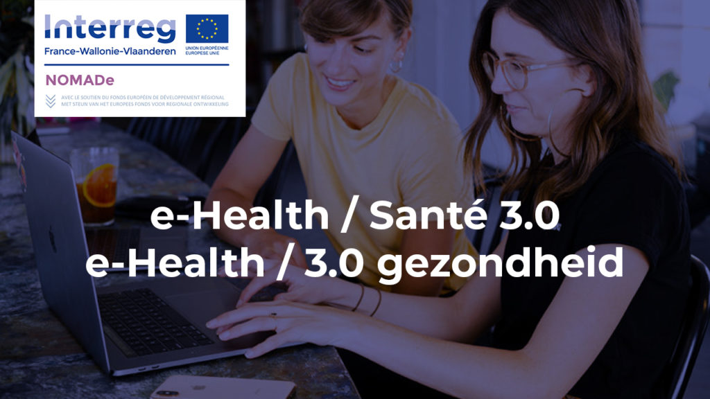 screen of video : e-health / health 3.0